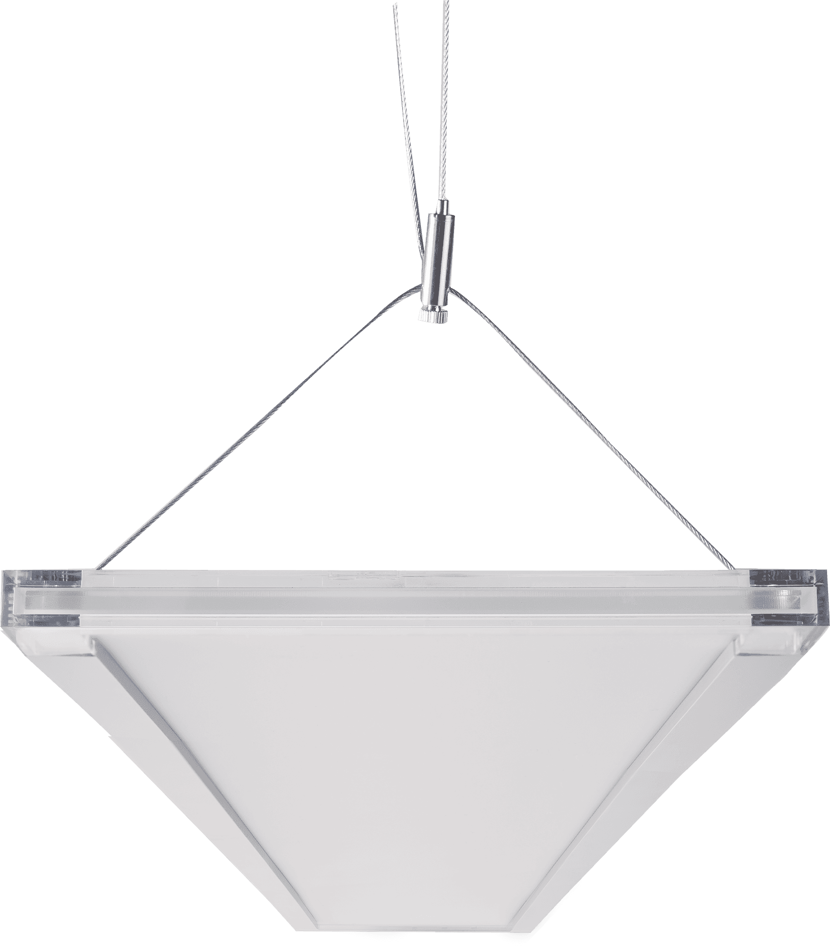 Modern Triangle Pendant Light PNG