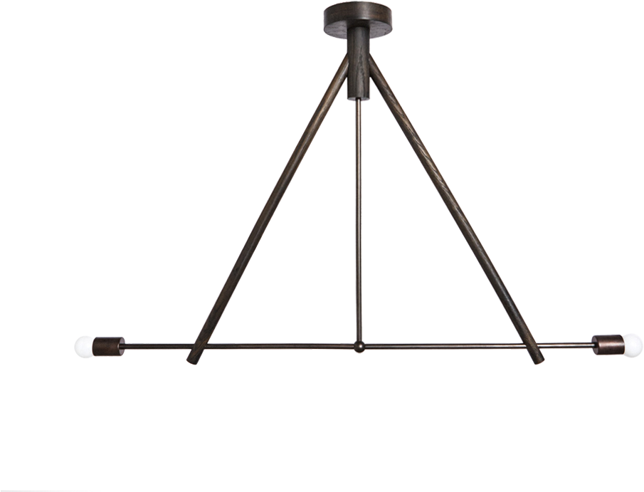 Modern Tripod Pendant Light PNG