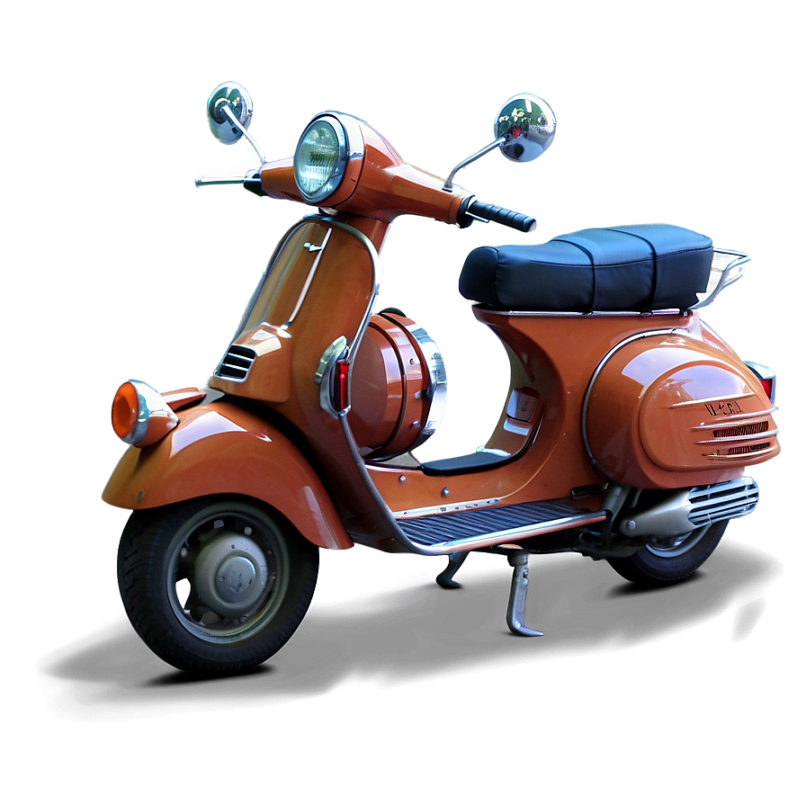 Modern Vespa Motorcycle Png 06252024 PNG