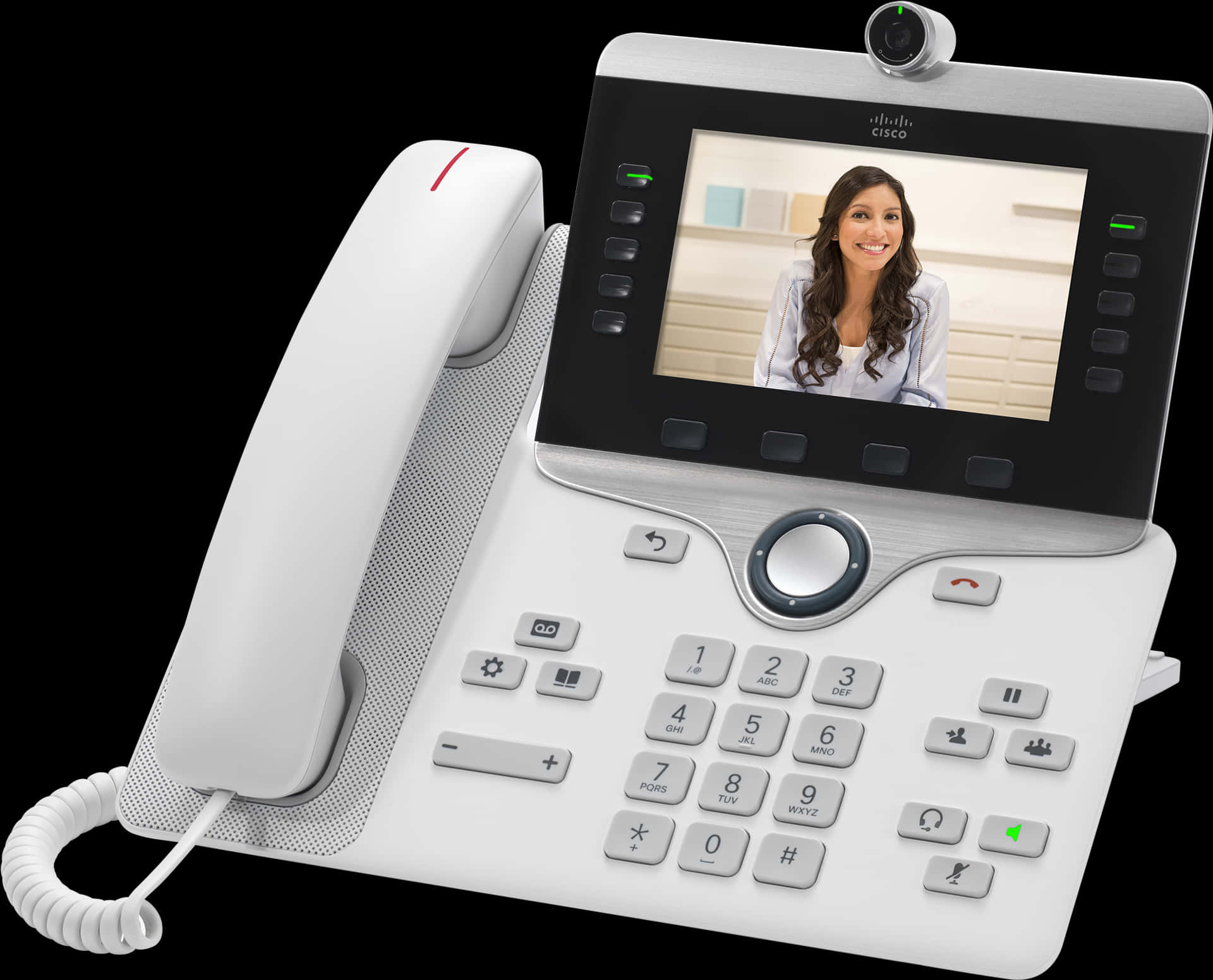 Modern Video Conference Phone PNG