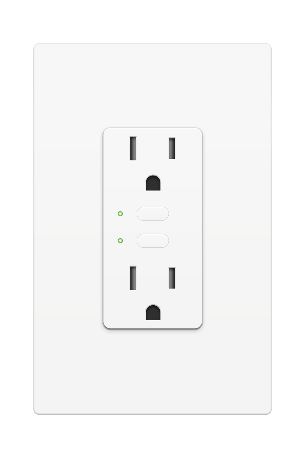 Modern Wall Switchand Socket PNG