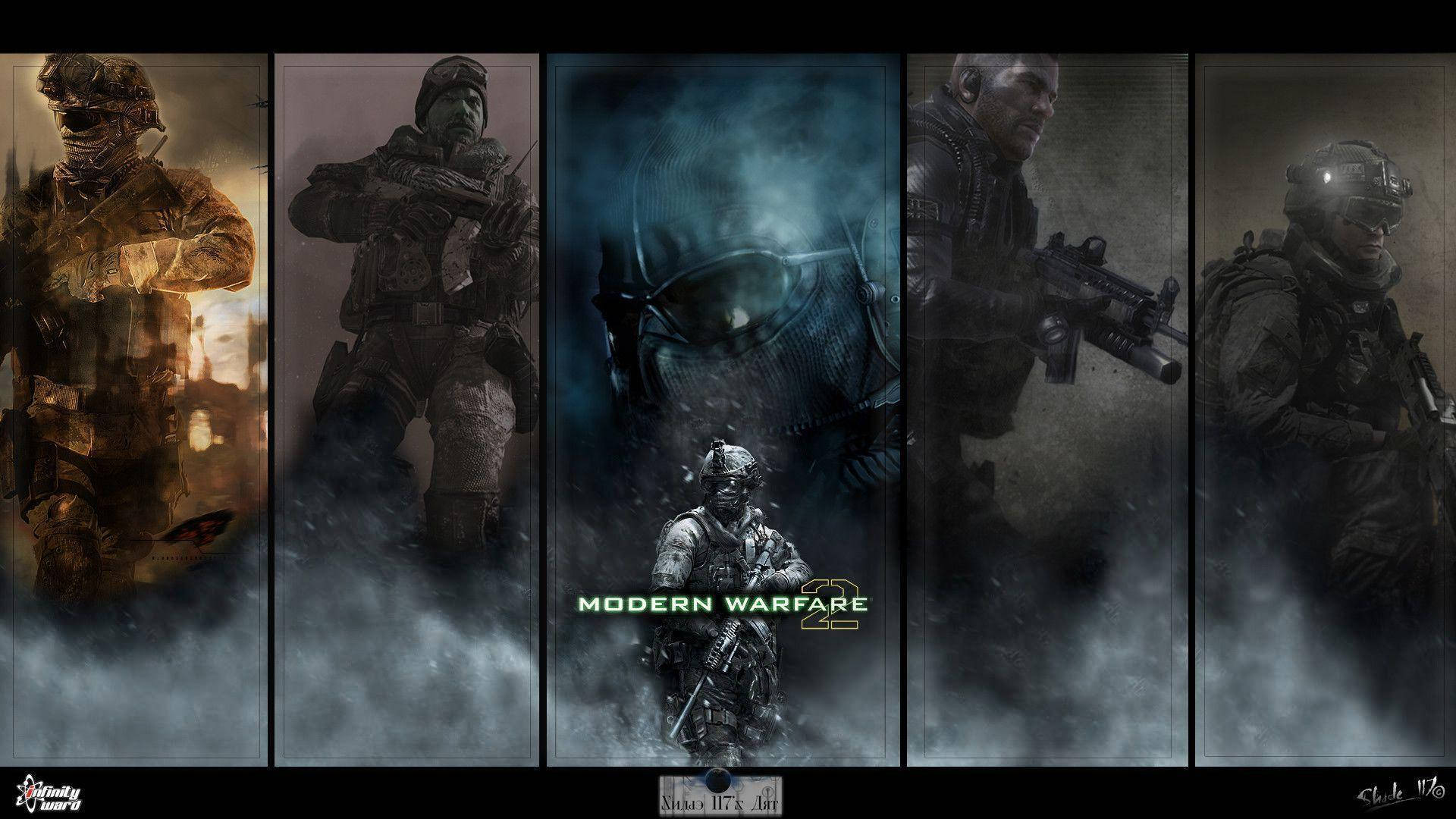 Modern Warfare Protagonists Wallpaper