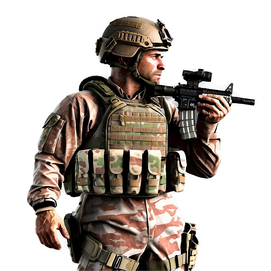 Download Modern Warfare Soldier Png Mge54 | Wallpapers.com