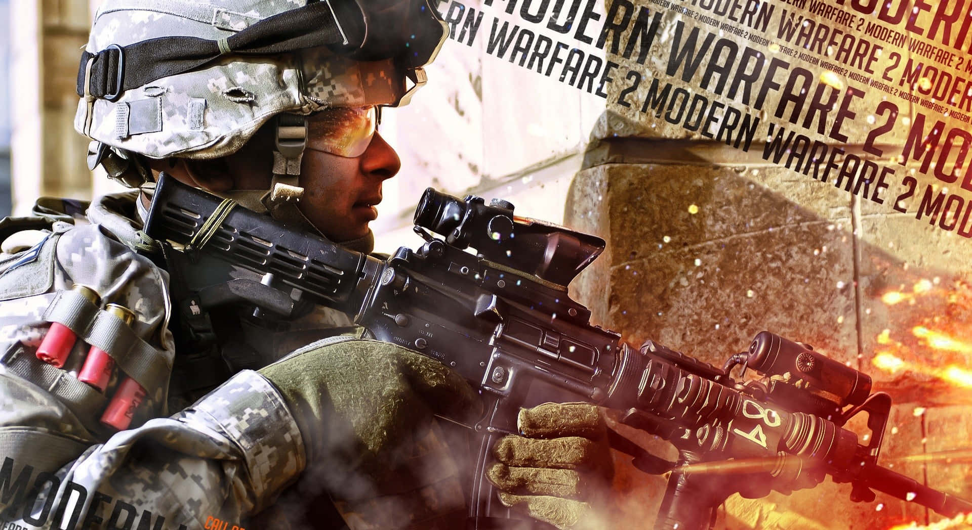 Modern Warfare2 Action Scene Wallpaper