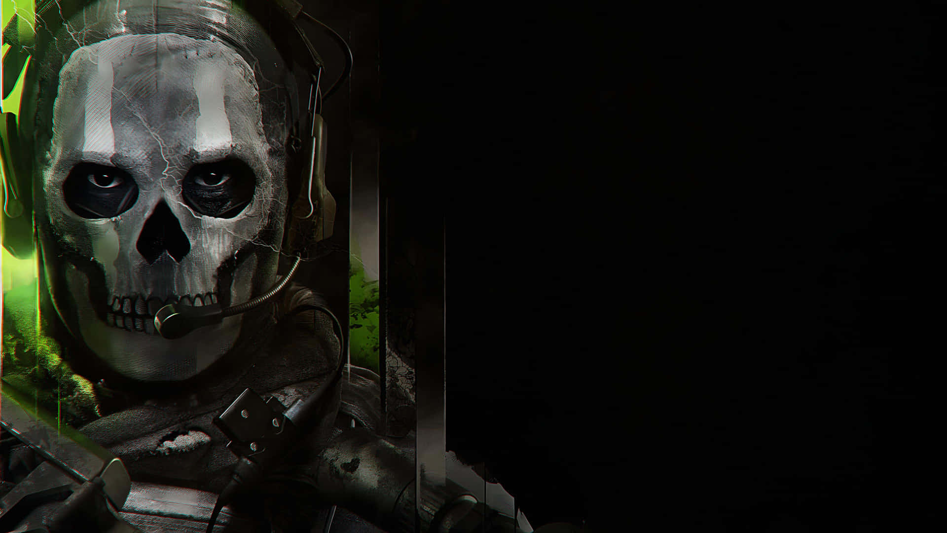 Modern Warfare2 Ghost Skull Mask Wallpaper
