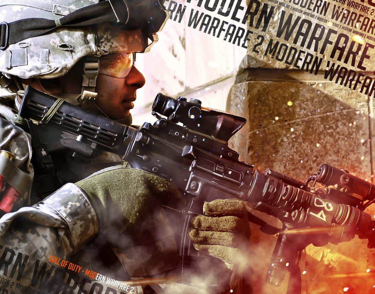 Modern Warfare2 Soldiersin Action Wallpaper