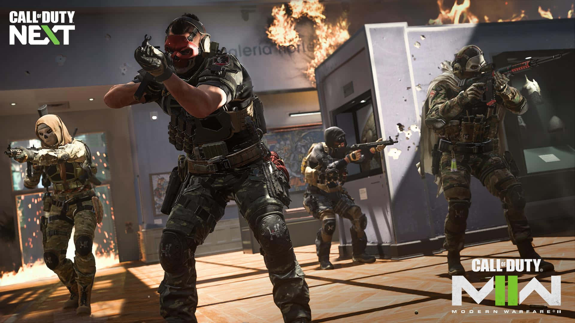 Modern Warfare2 Team Advancing Wallpaper