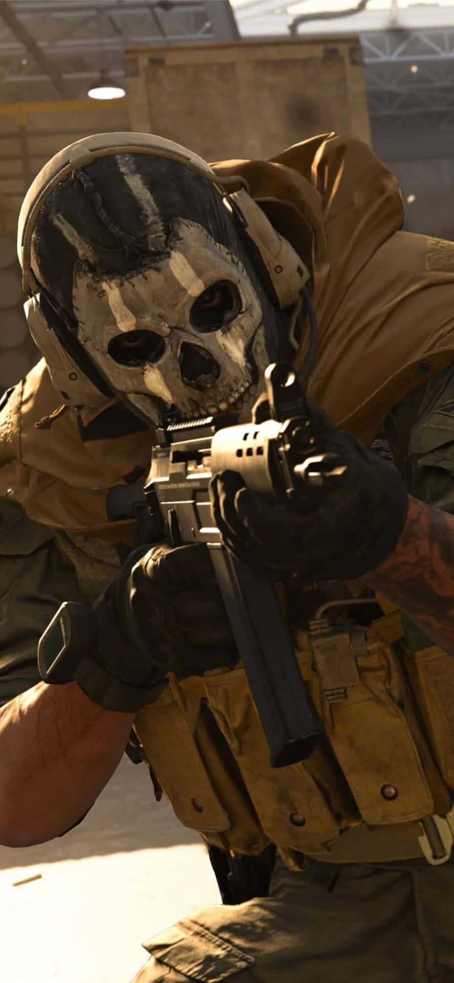Modern Warfare4 Skull Mask Soldier Wallpaper