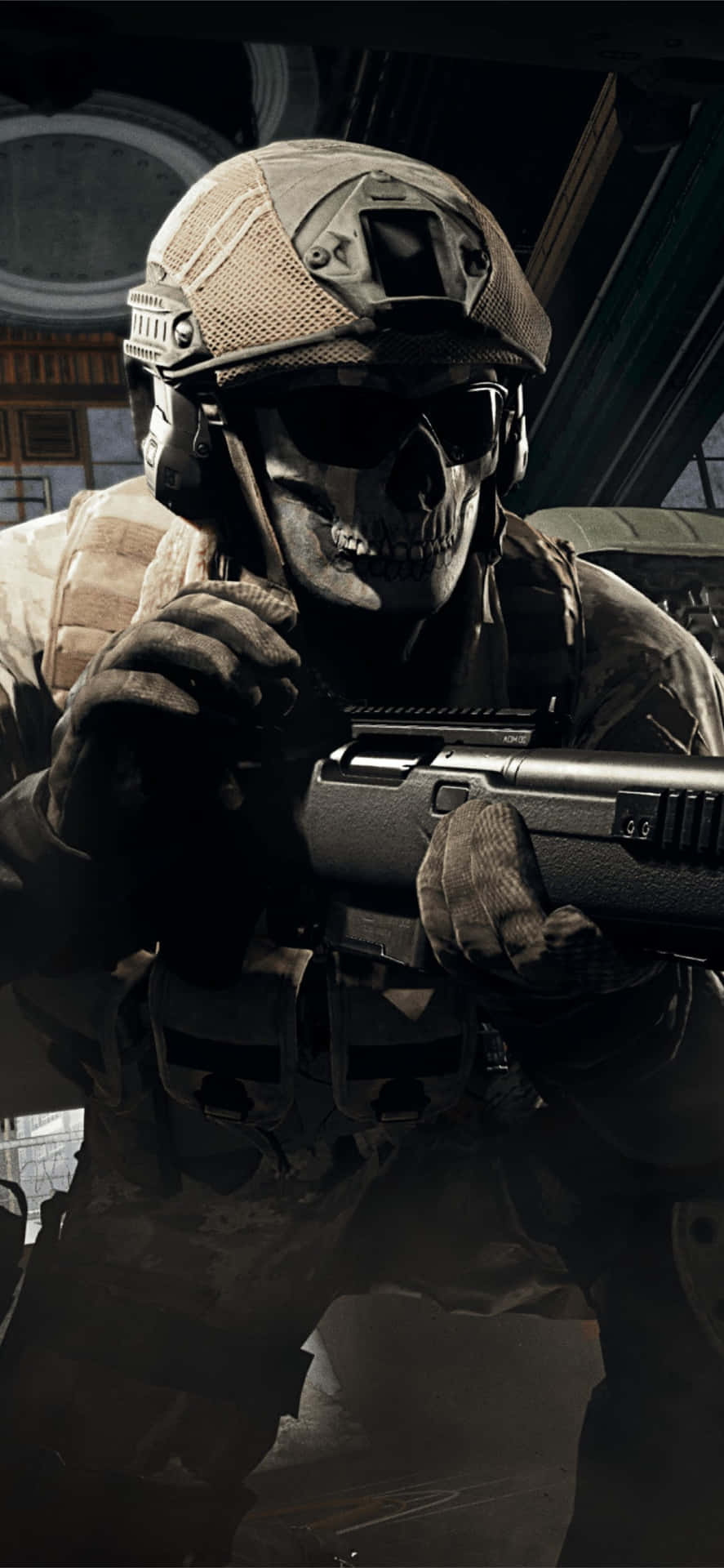 Modern Warfare4 Soldier Ready For Combat Wallpaper