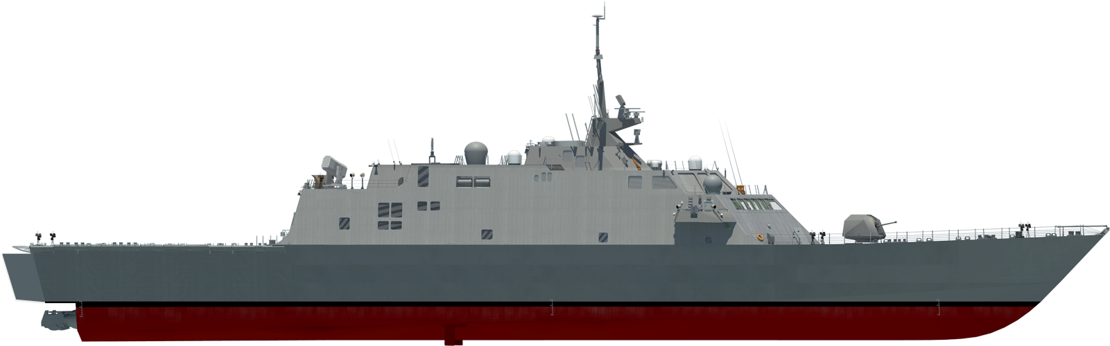 Modern Warship Profile PNG