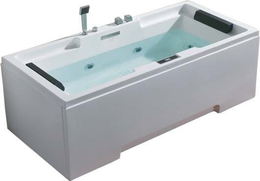 Modern Whirlpool Bathtub PNG