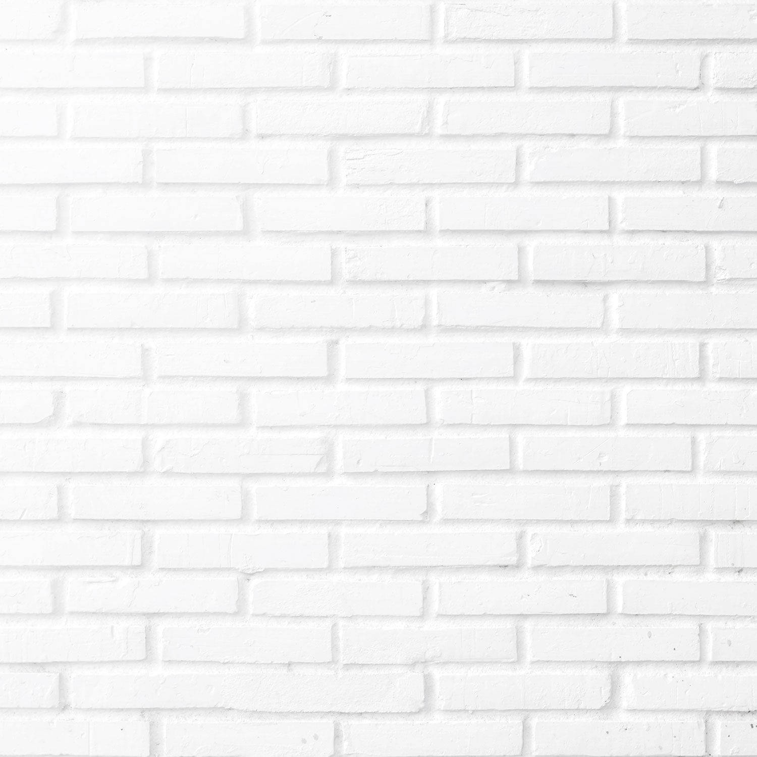 Moderne Hvid Brick Båre Bond Wallpaper