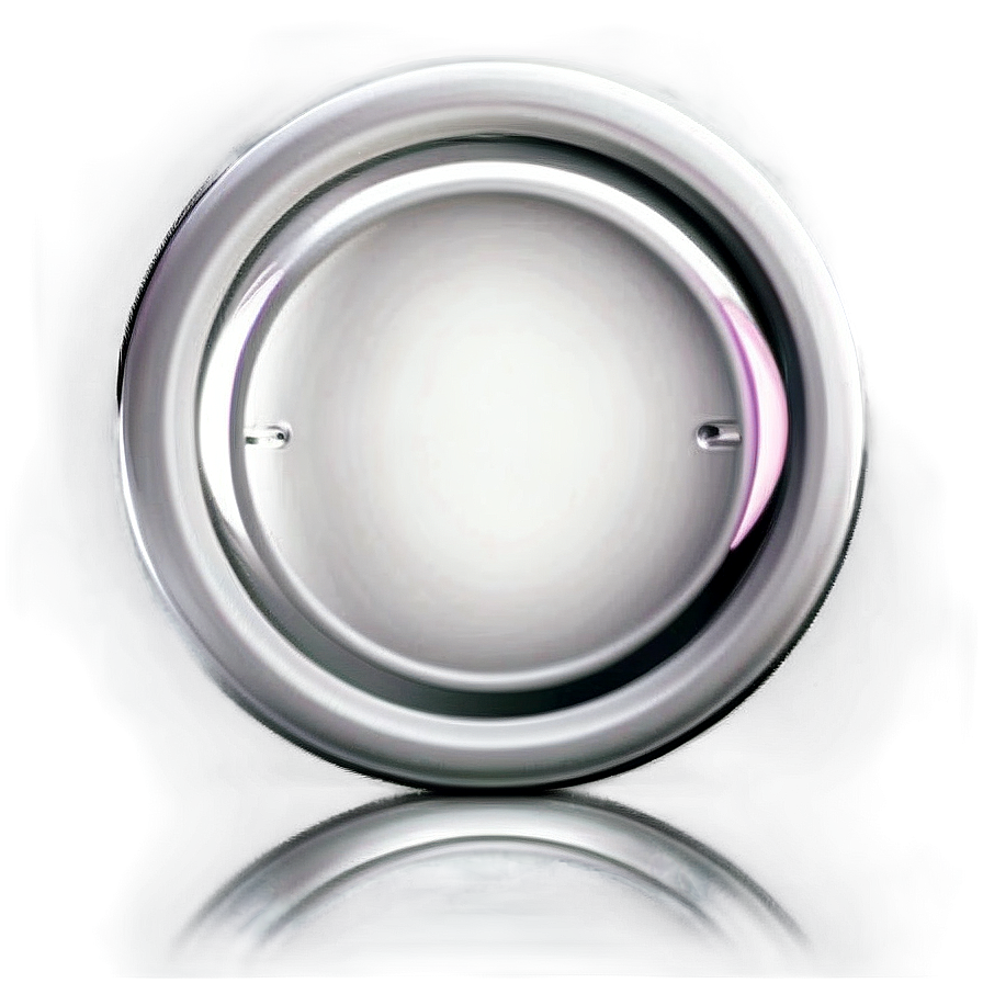 Modern White Button Picture Png 06272024 PNG