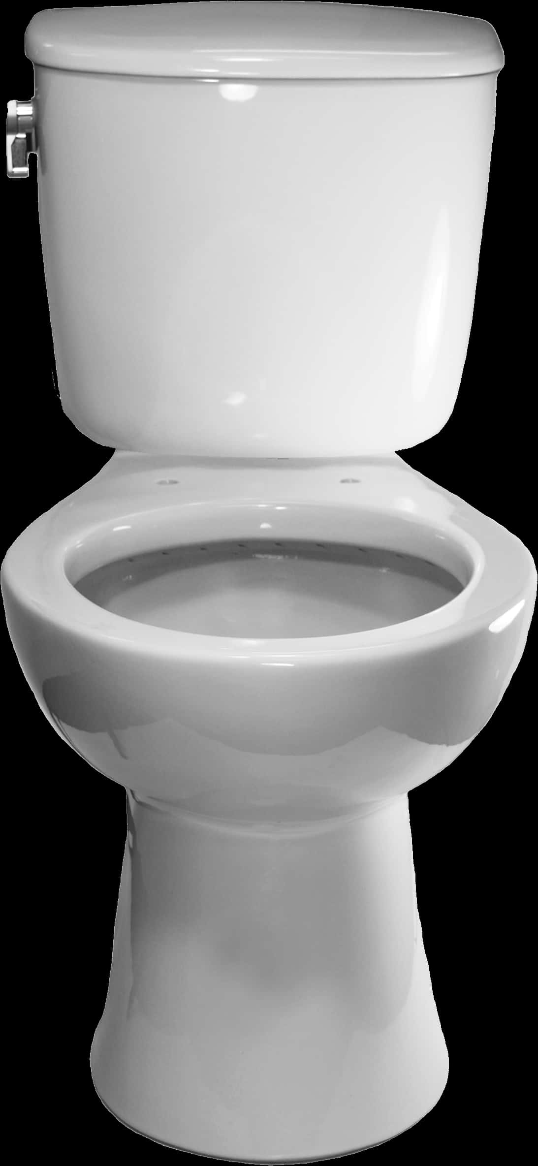 Modern White Ceramic Toilet PNG