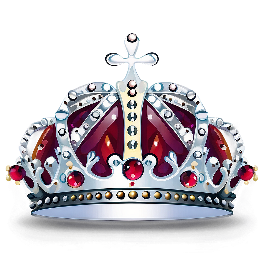 Modern White Crown Design Png 78 PNG