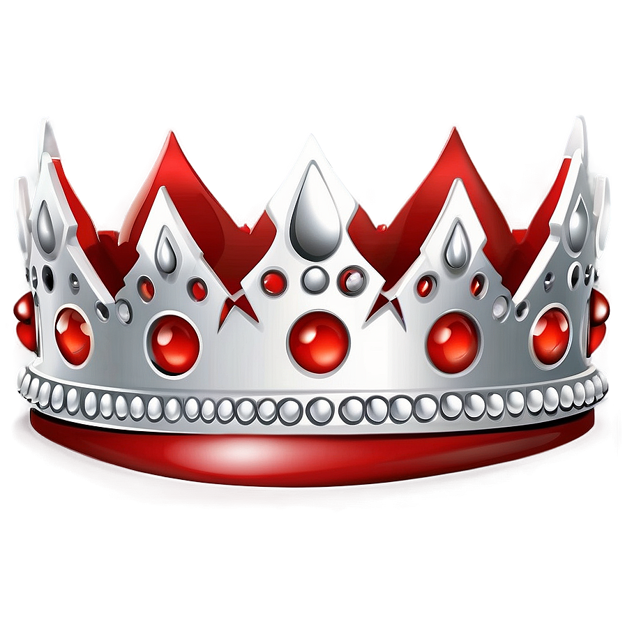 Modern White Crown Design Png Tle57 PNG