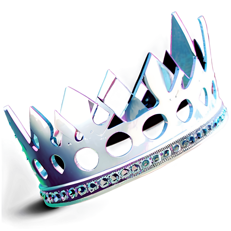 Modern White Crown Design Png Ufj PNG