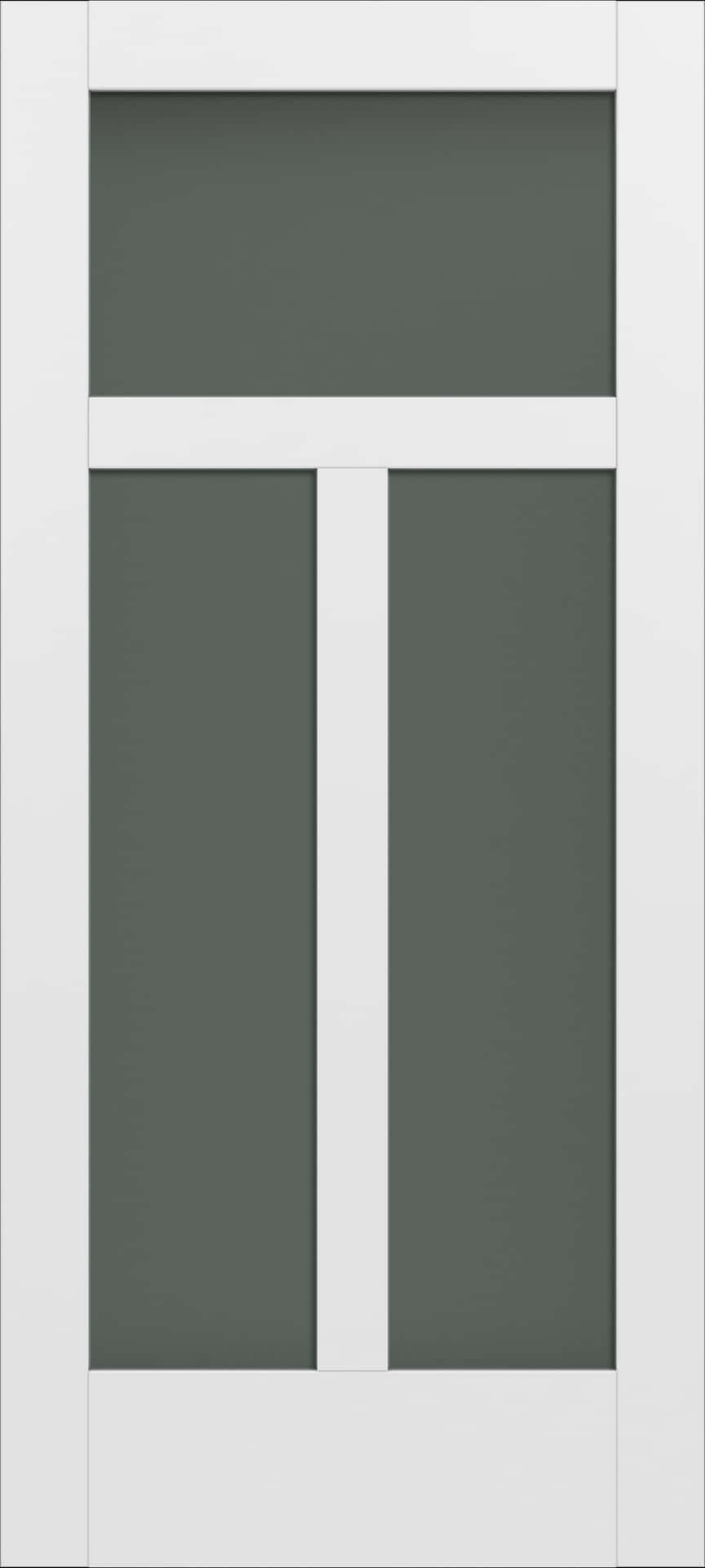 Modern White Door Design PNG