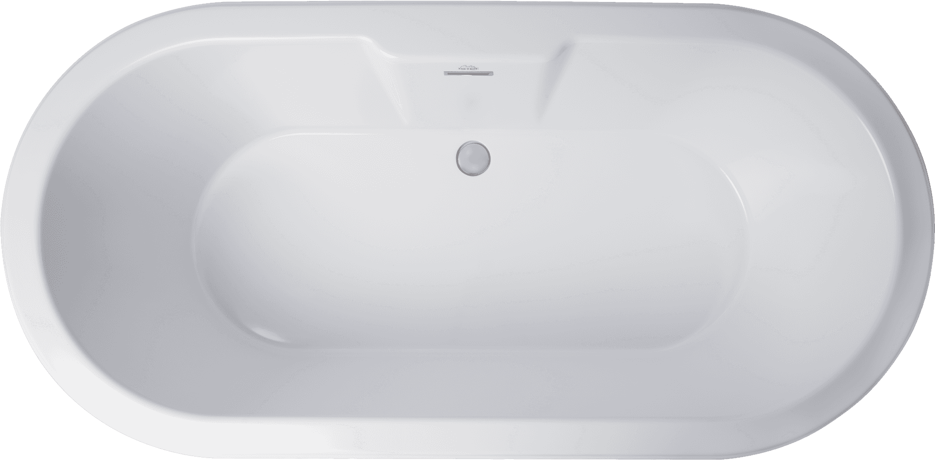 Download Modern White Freestanding Bathtub | Wallpapers.com