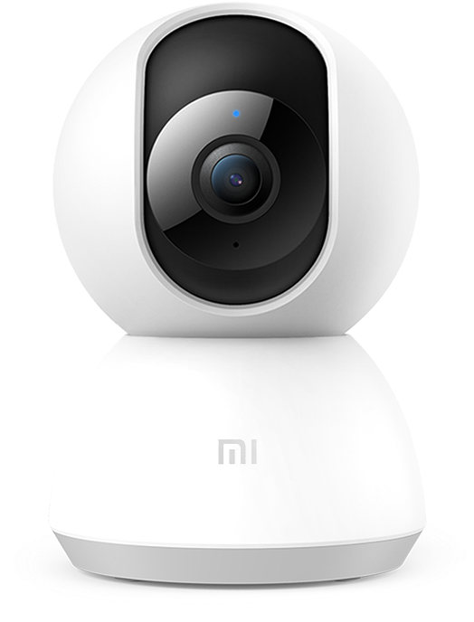 Modern White Mi Security Camera PNG