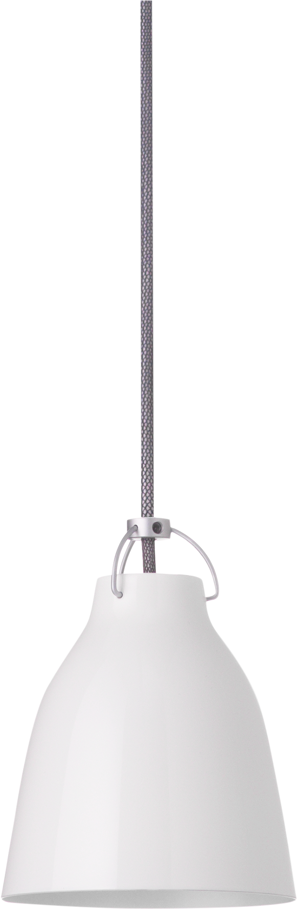 Modern White Pendant Light PNG