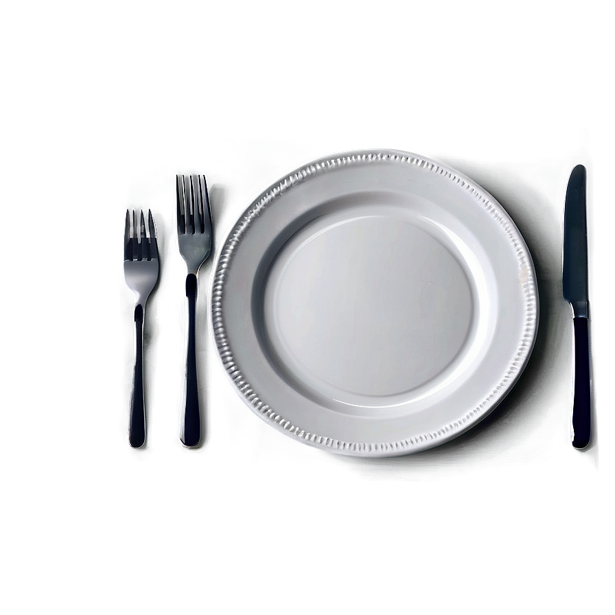 Modern White Plate Png Jhx PNG