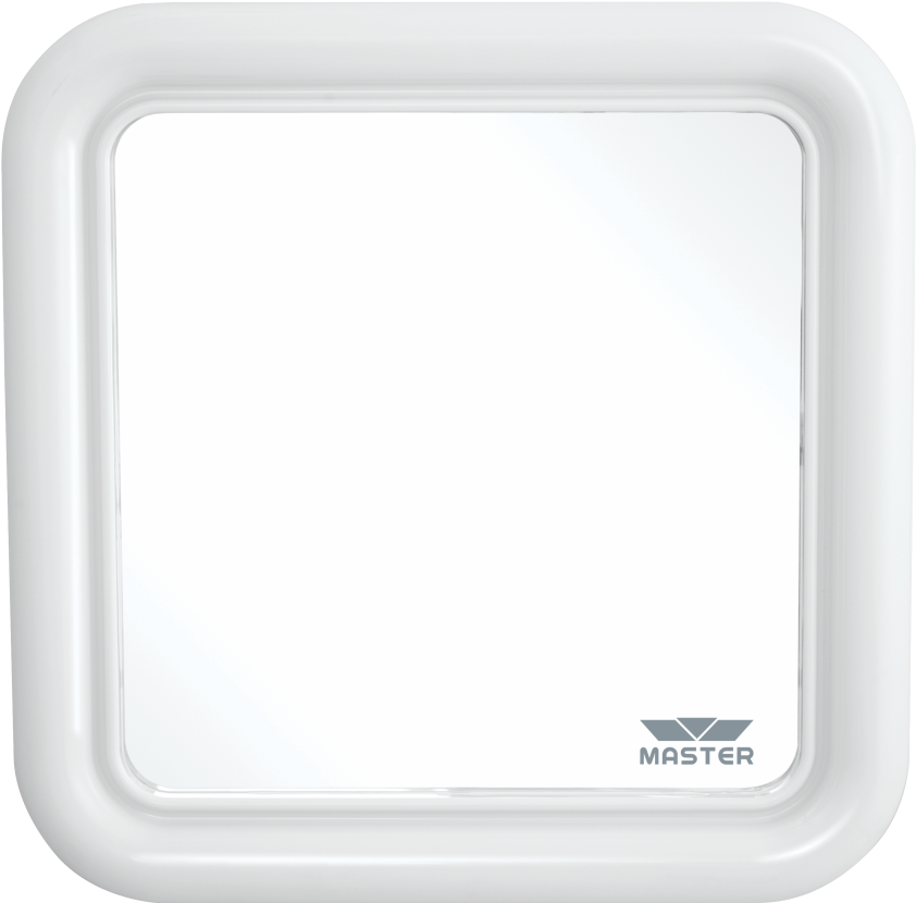 Modern White Shower Tray Design PNG