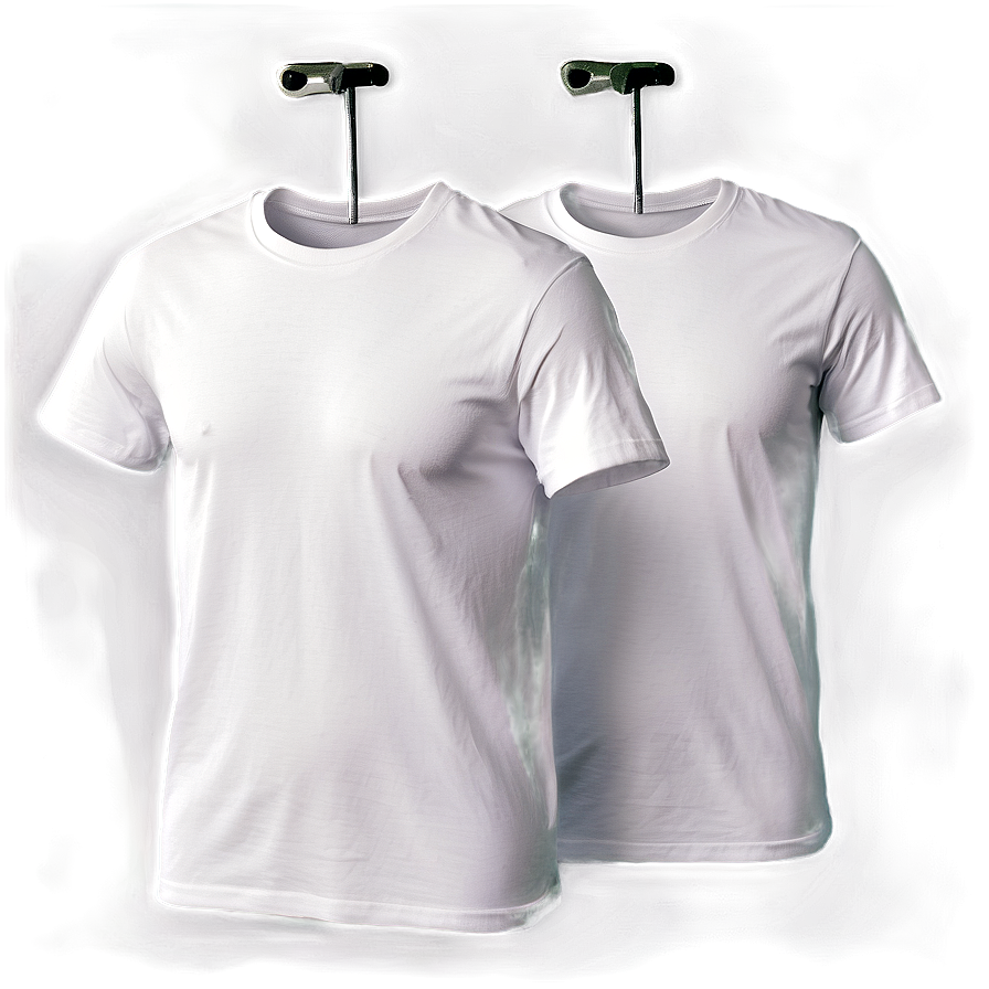 Modern White T-shirt Mockup Png Fnr PNG