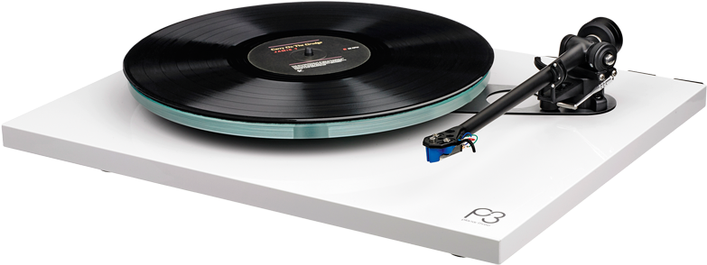 Modern White Turntable PNG