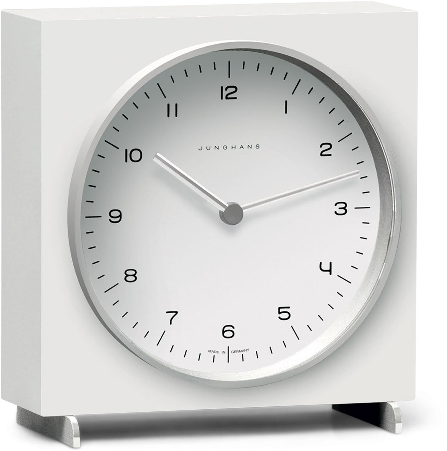 Modern White Wall Clock PNG