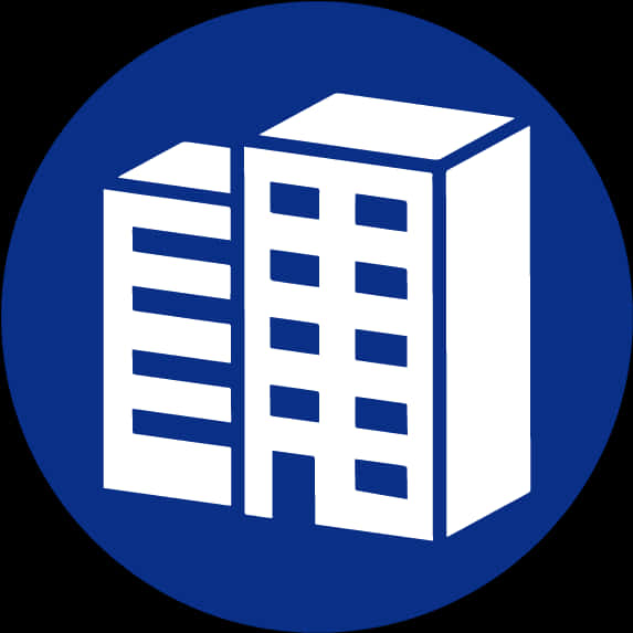 Modern_ Building_ Icon_ Vector PNG