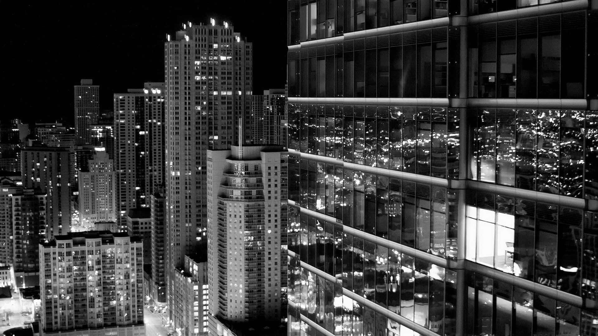 Modernigrattacieli Nel Panorama Urbano Della Città