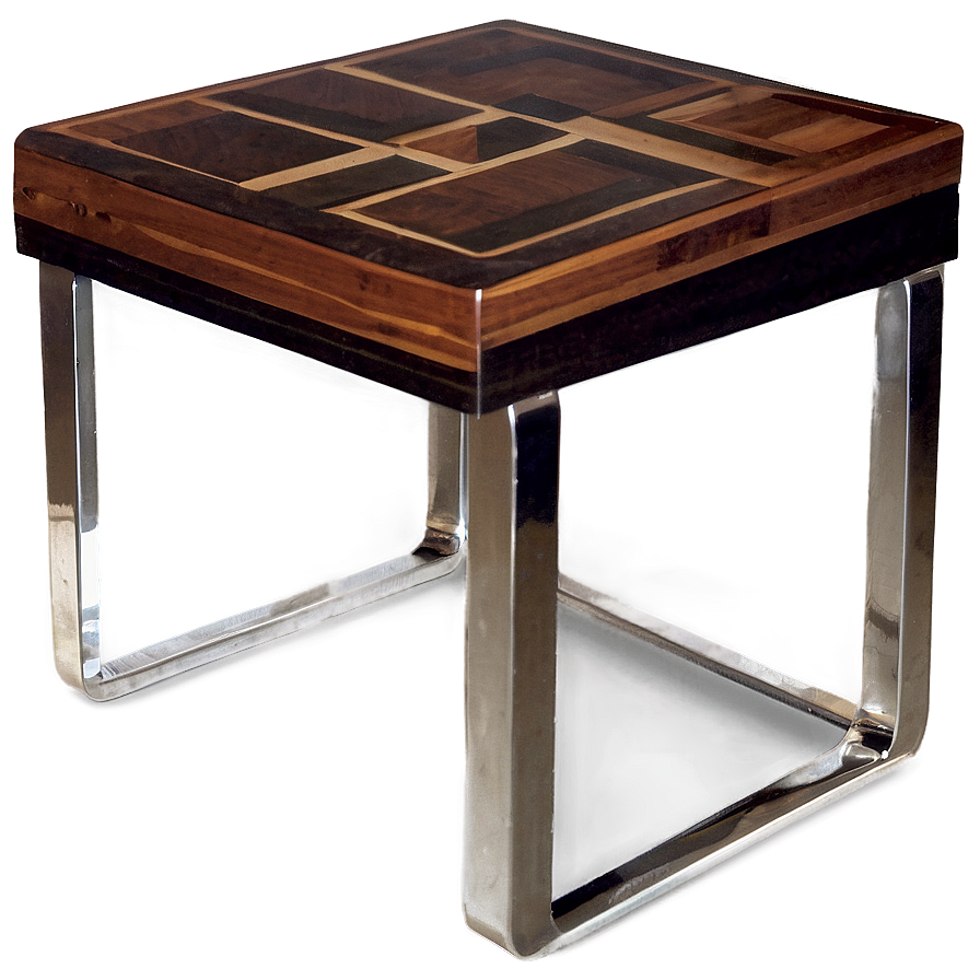 Modernist Square Table Png 05042024 PNG