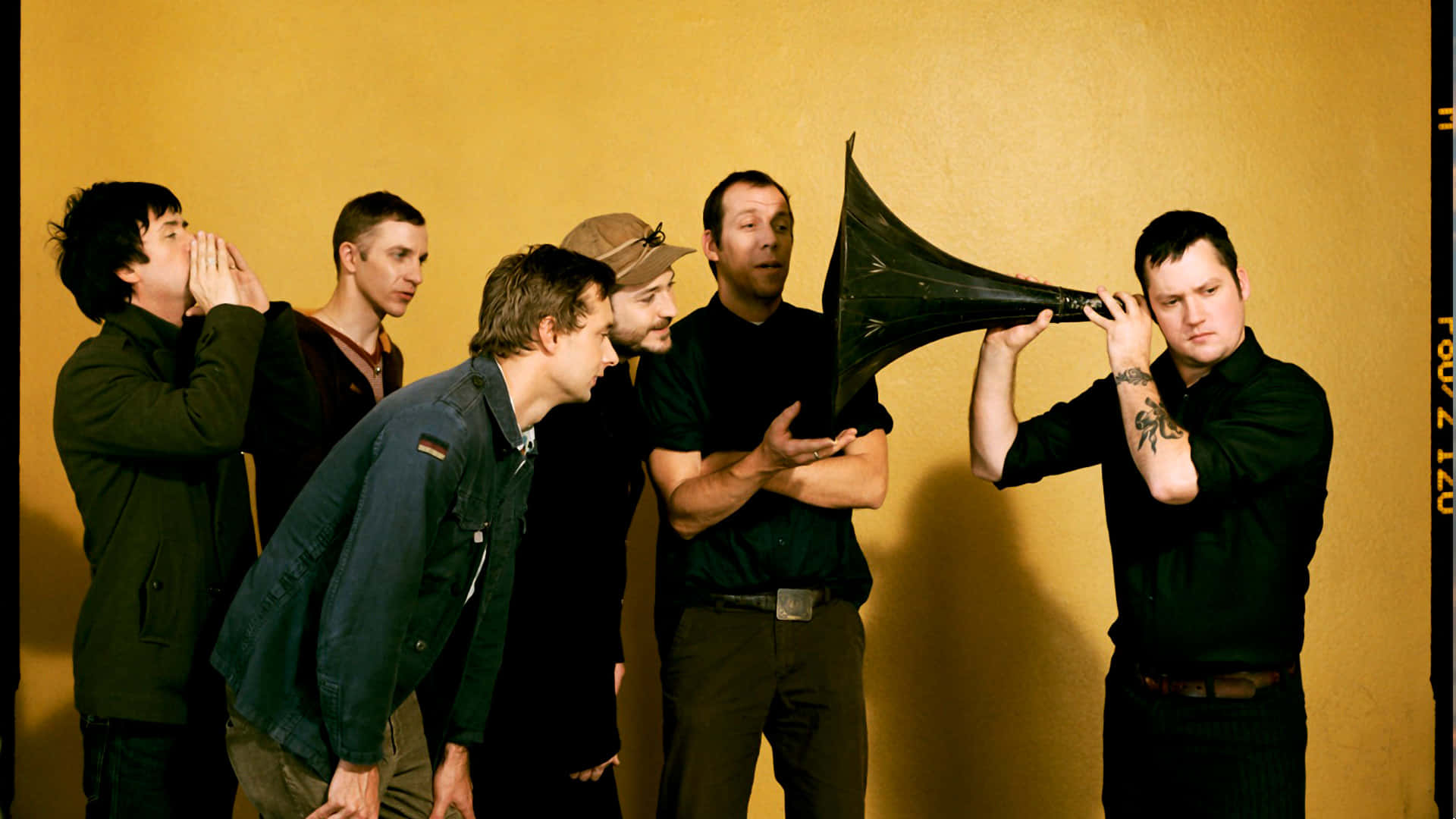Modest Mouse With A Phonograph Wallpaper