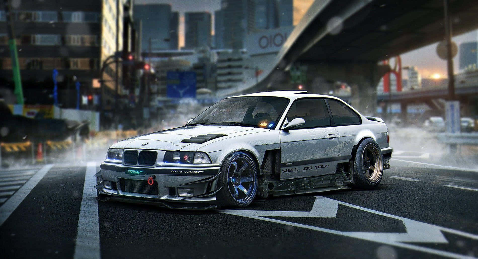 Modified B M W E36 Urban Drift.jpg Wallpaper