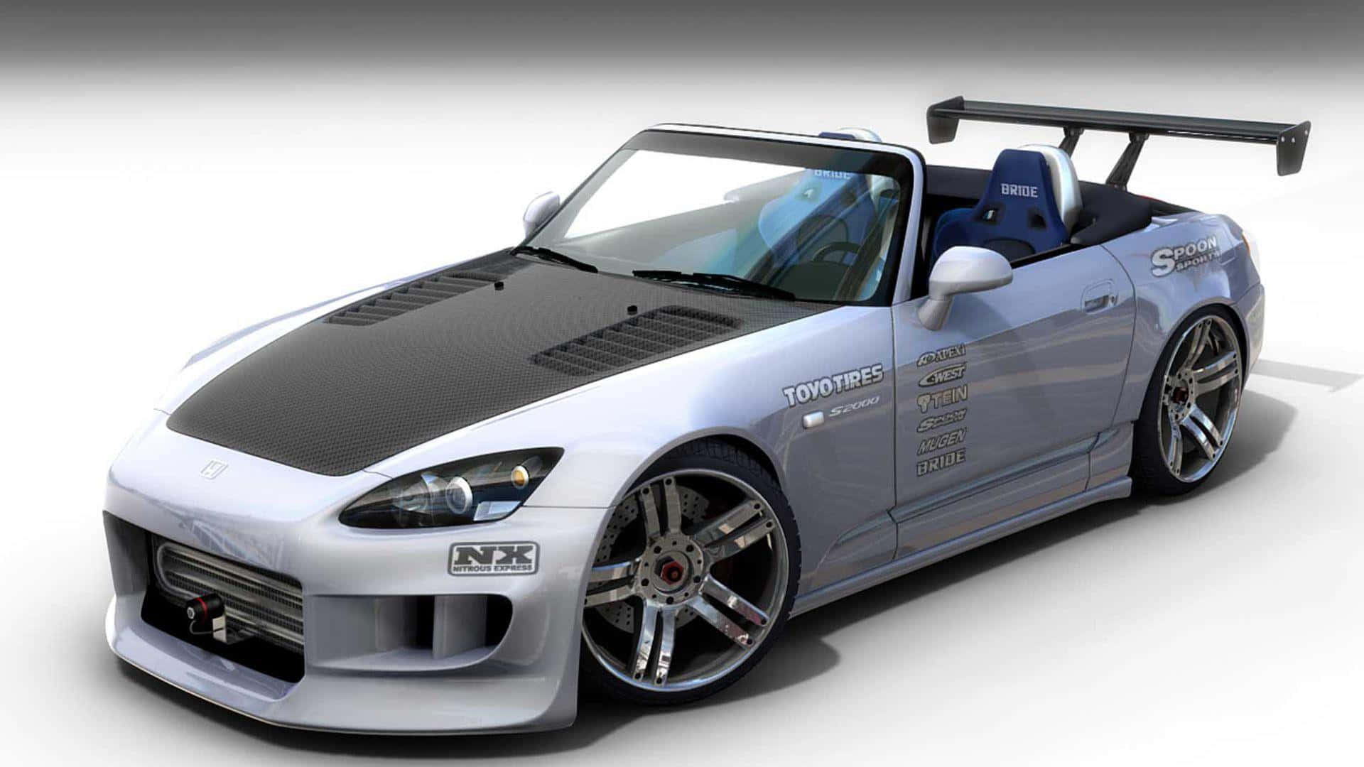 Stunning Modified Car Showcasing Its Sleek Design and Superior Performance Wallpaper