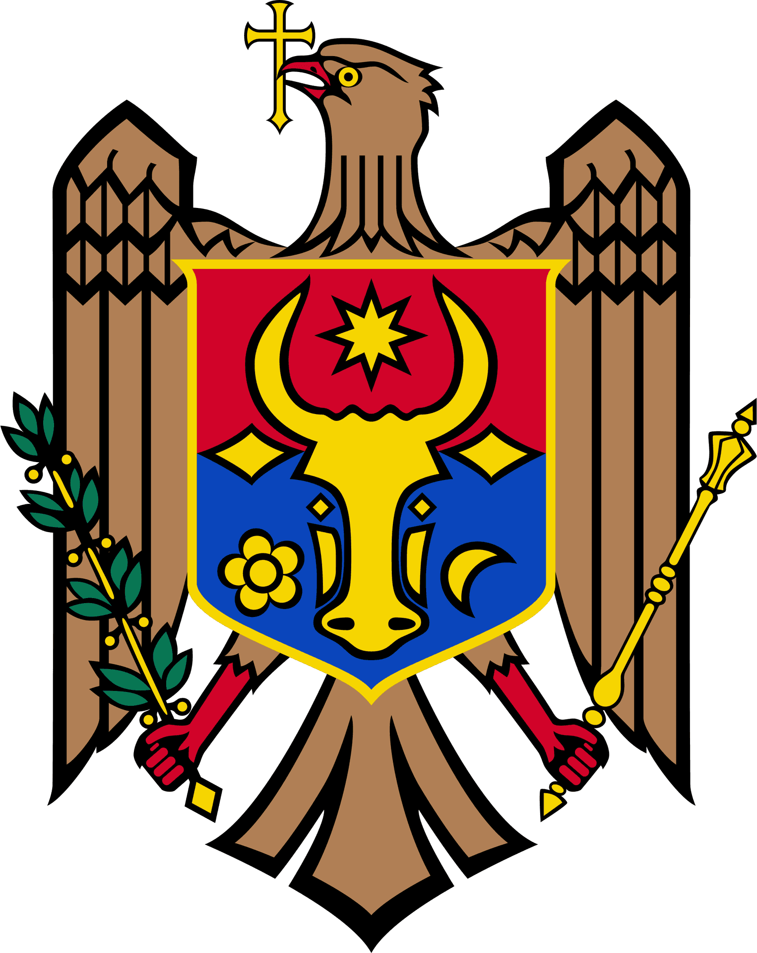Moldova Coatof Arms PNG