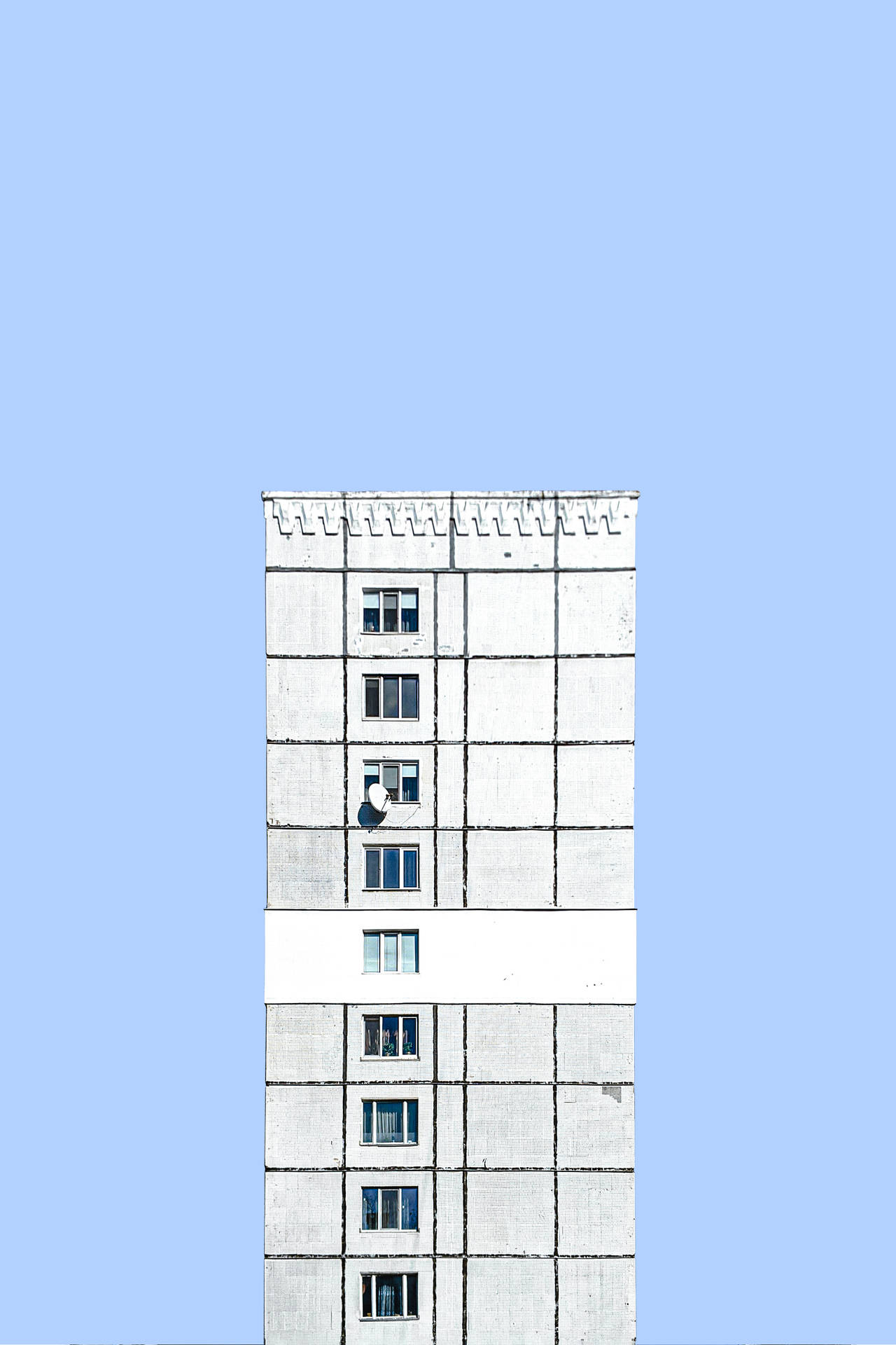 Moldova Grey Building In Chisinau