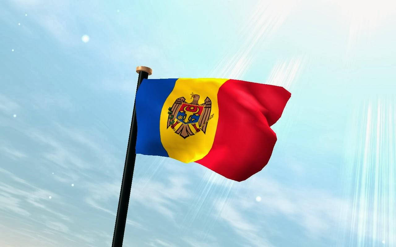 Moldovas Flagpole Wallpaper