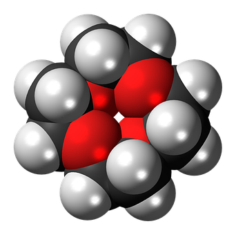 Molecular Structure3 D Model PNG