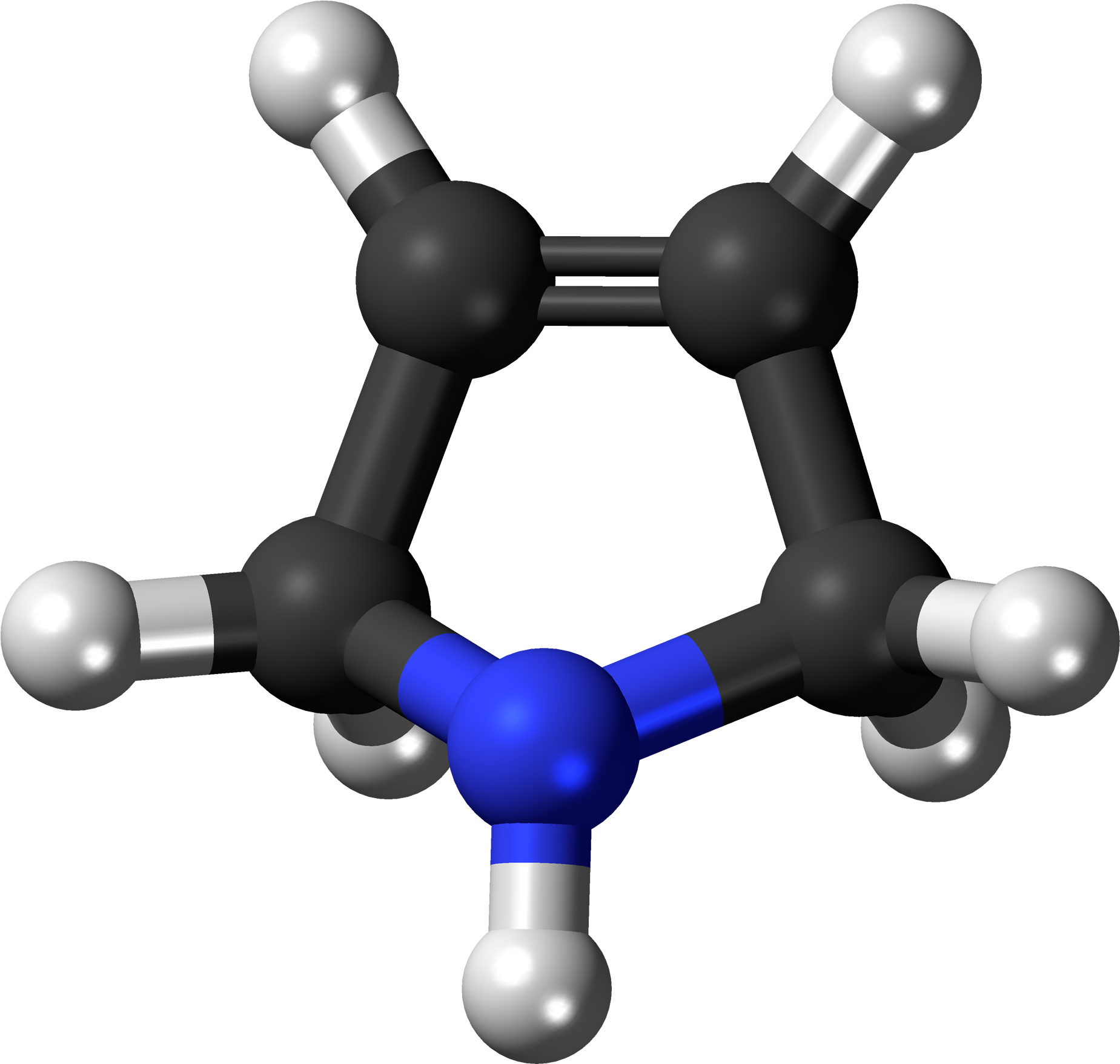 Molecular Structureof Ethylene Amine PNG