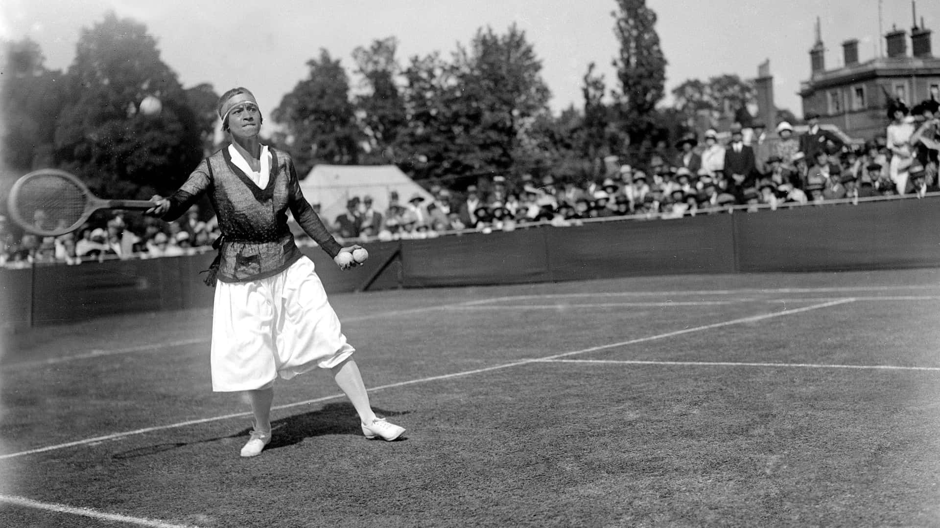 Mollamallory War Eine Norwegische Tennisspielerin. Wallpaper