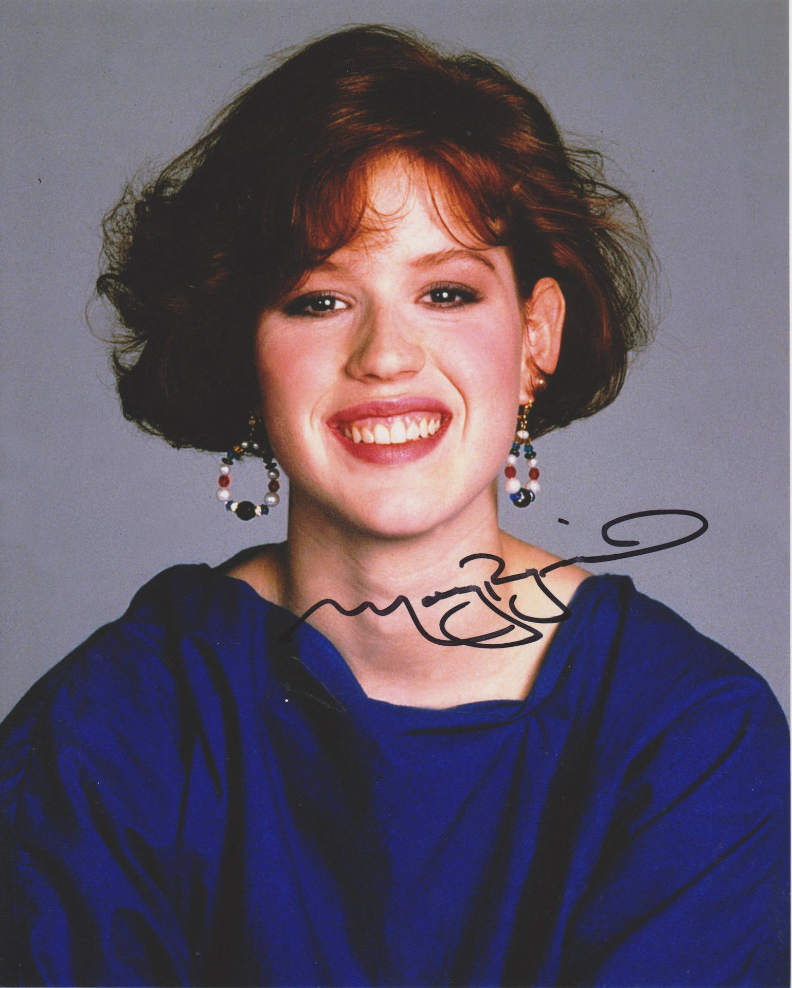 Molly Ringwald Rising Star Signature Wallpaper