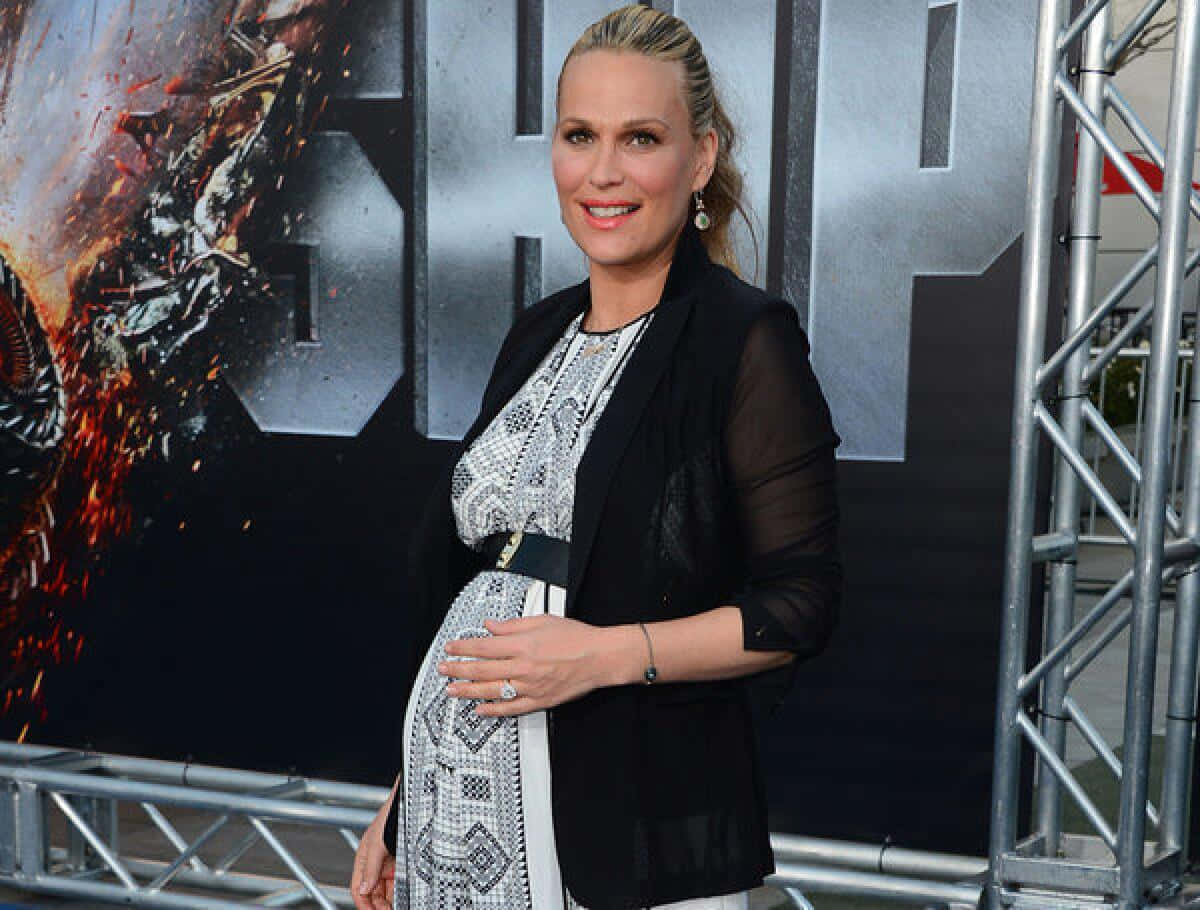 Molly Sims Zwanger Evenement Verschijning Achtergrond