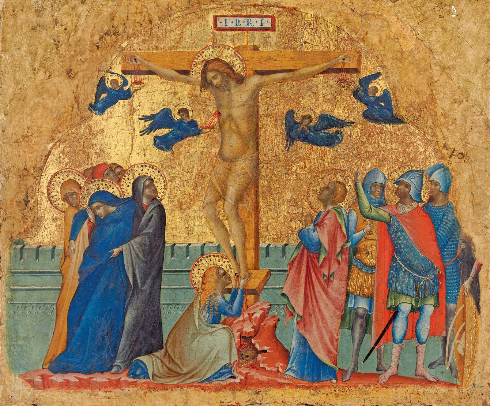 Moment Of Jesus Christian Cross Background