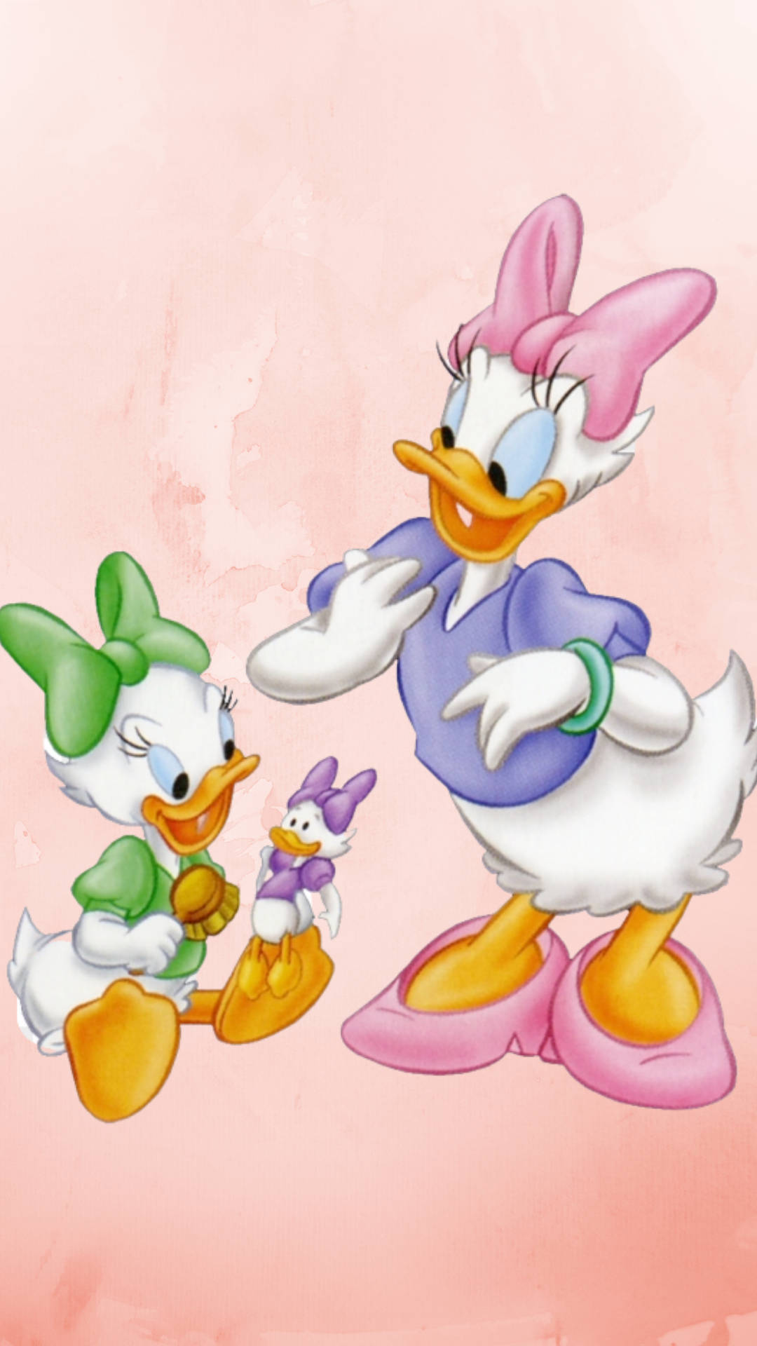Mommy And Baby Daisy Duck Wallpaper