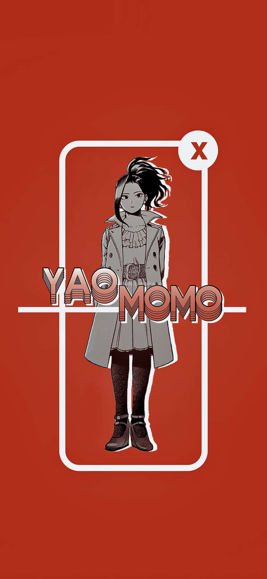 Superhero and Class 1-A Member, Momo Yaoyorozu Wallpaper