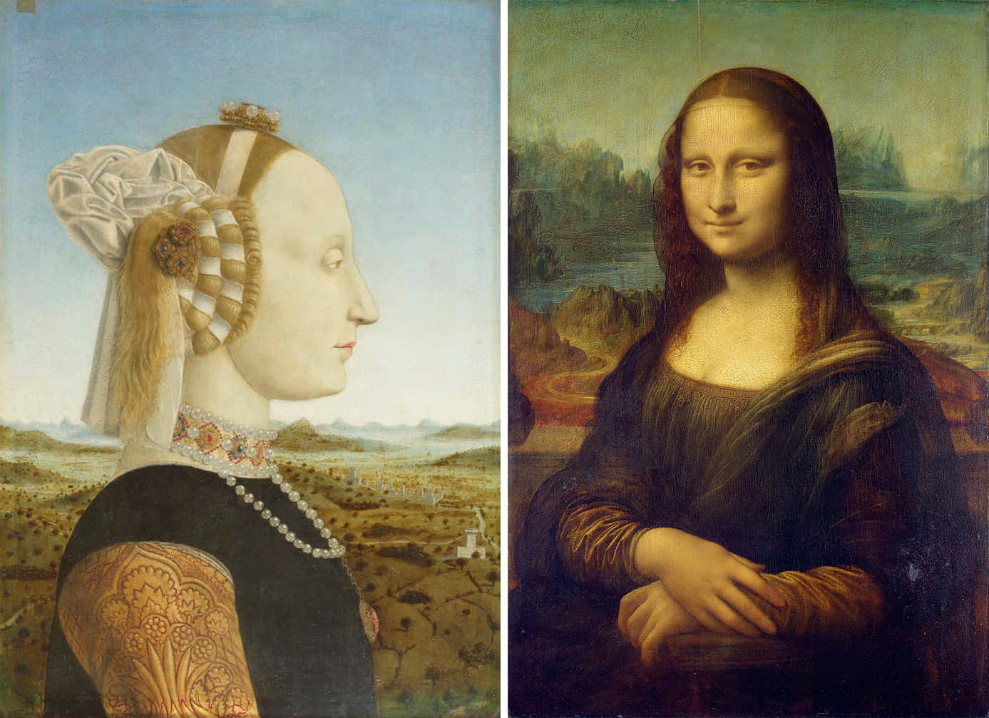 Detikoniske Maleri Mona Lisa, Malet Af Leonardo Da Vinci.