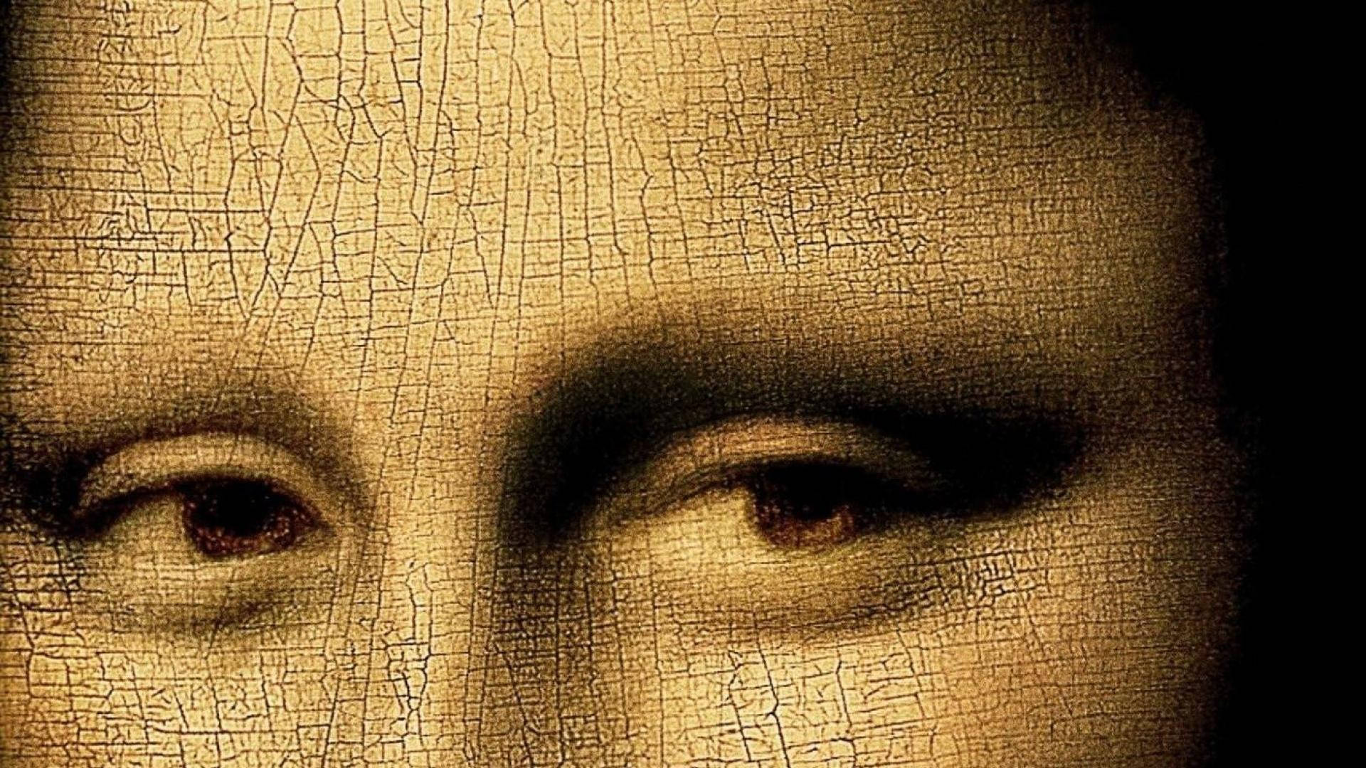 Mona Lisa Mystiske Øjne Tapet Til Computeren Wallpaper