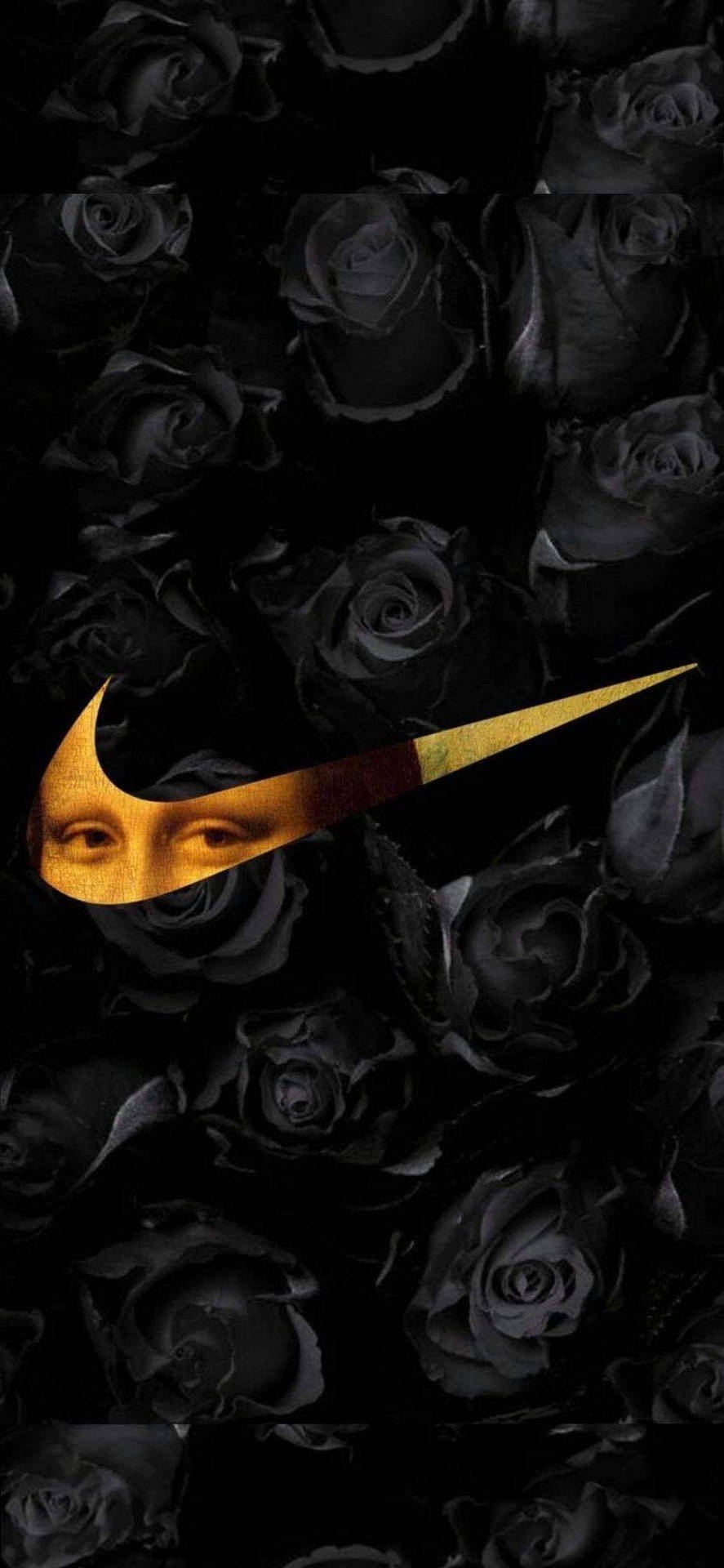 Monalisa X Nike Teléfono Fondo de pantalla